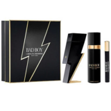 Carolina Herrera Bad Boy Zestaw upominkowy, Woda toaletowa 100ml + Woda toaletowa 10ml + Deodorant 100ml - uszkodzenie pudełko