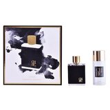 Carolina Herrera CH for Men Zestaw upominkowy, woda toaletowa 100ml + dezodorant w sprayu 150ml - uszkodzenie pudełko