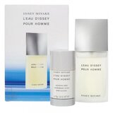 Issey Miyake L`Eau D`Issey pour Homme Zestaw podarunkowy, woda toaletowa 75ml + deostick 75ml