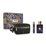  Versace Dylan Blue Zestaw podarunkowy woda toaletowa 100ml + woda toaletowa 10ml + torba