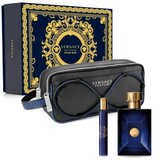 Versace Dylan Blue Zestaw upominkowy, woda toaletowa 100ml + woda toaletowa 10ml + torba