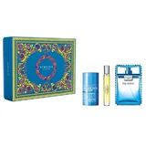Versace Man Eau Fraiche Zestaw upominkowy woda toaletowa 100ml + woda toaletowa 10ml + deostick 75ml