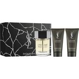 Yves Saint Laurent L´Homme Zestaw upominkowy, woda toaletowa 100ml + Żel pod prysznic 50ml + balsam po goleniu 50ml