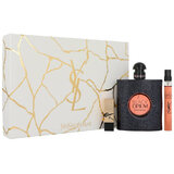 Yves Saint Laurent Opium Black Zestaw upominkowy, woda perfumowana 90ml + woda perfumowana 10ml + lipstick 1.3ml