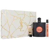 Yves Saint Laurent Opium Black Zestaw upominkowy, woda perfumowana 90ml + woda perfumowana 10ml + lipstick 1.3ml