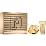 Paco Rabanne Lady Million Zestaw podarunkowy, woda perfumowana 50ml + mleczko do ciała 75ml