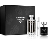 Prada L´Homme Zestaw upominkowy, woda toaletowa 100ml + woda toaletowa 10ml + Krem pod prysznic 100ml