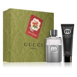 Gucci Guilty pour Homme Zestaw upominkowy, woda toaletowa 50 ml + Żel pod prysznic 50 ml