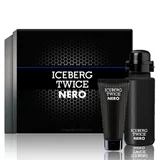 Iceberg Twice Nero Zestaw upominkowy, woda toaletowa 125 ml + Żel pod prysznic 100 ml