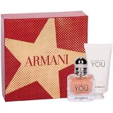 Giorgio Armani Emporio In Love With You Zestaw podarunkowy, eau de parfum 30ml + hand cream 50ml