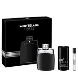 Mont Blanc Legend Zestaw upominkowy, woda toaletowa 100ml + dezodorant 75g + woda toaletowa 7.5ml