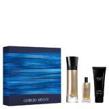 Giorgio Armani Code Absolu Zestaw podarunkowy, Woda perfumowana 110ml + Woda perfumowana 15ml + Żel pod prysznic 75ml