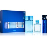 Ajmal Blu Zestaw upominkowy, Woda perfumowana 90ml + Woda kolońska 90ml + Deodorant 200ml