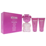 Moschino Toy 2 Bubble Gum Zestaw podarunkowy, Woda toaletowa 50 ml + Żel pod prysznic 50 ml + Balsam do ciała 50 ml