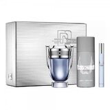 Paco Rabanne Invictus Zestaw upominkowy, Woda toaletowa 100ml + Woda toaletowa 10ml + Dezodorant w sprayu 150ml