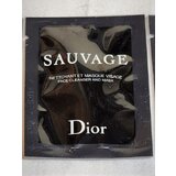 Christian Dior Sauvage - maseczka oczyszczająca i żel 2w1