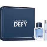 Calvin Klein Defy Zestaw upominkowy, Woda toaletowa 50ml + Woda toaletowa 10ml