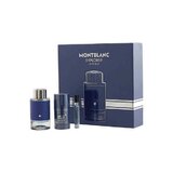 Mont Blanc Explorer Ultra Blue Zestaw upominkowy, Woda perfumowana 100ml + Woda perfumowana 7,5ml + Deostick 75g