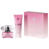 Versace Bright Crystal Zestaw upominkowy, woda toaletowa 50ml + mleczko do ciała 100ml