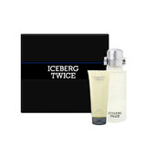 Iceberg Twice pour Homme Zestaw upominkowy, Woda toaletowa 125 ml + Żel pod prysznic 100 ml