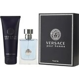 Versace Versace pour Homme Zestaw upominkowy, Woda toaletowa 50ml + Żel pod prysznic 100 ml