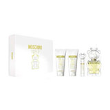 Moschino Toy 2 Zestaw upominkowy, Woda perfumowana 100 ml + Woda perfumowana 10 ml + Żel pod prysznic 100 ml + Mleczko do ciała 100 ml