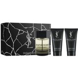 Yves Saint Laurent La Nuit de L´Homme Zestaw upominkowy, woda toaletowa 100ml + Żel pod prysznic 50ml + Żel pod prysznic 50ml