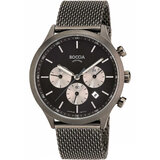 Boccia 3750-06 Men`s Watch Chronograph Titanium 41mm 5ATM