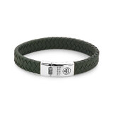 Rebel & Rose Bracelet Braided Flat RR-L0148-S-L mens