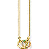 Thomas Sabo KE1488-996-7 Together Rainbow Ladies Necklace, adjustable