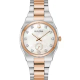 Bulova 98P221 Surveyor Ladies Watch 34mm 3ATM
