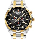 Swiss Alpine Military 7043.9147 Star Fighter Chronograph Mens Watch 47mm 10ATM