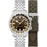 Spinnaker SP-5121-22 Mens Watch Bradner GMT Automatic 42mm 18ATM