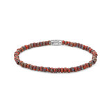Rebel & Rose Bracelet Glass Rocks Red Jazz RR-40117-S-S ladies