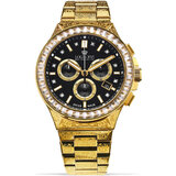 Louis XVI LXVI1216 Le Monarque Royale Chronograph Mens Watch 42mm 10ATM