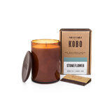 KOBO Woodblock Candle Świeca zapachowa Stoneflower (15oz / 425g)