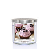 Kringle Candle TUMBLER Blackberry Buttercream świeca zapachowa z 3 knotami 411g