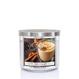 Świeca zapachowa Kringle Candle White Chocolate Chai z 3 knotami 411g