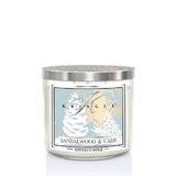 Kringle Candle TUMBLER Sandalwood & Cade świeca zapachowa z 3 knotami (411g)