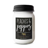 MILKHOUSE CANDLE Peaches & Poppies świeca zapachowa Farmhouse Jar (368 g)