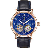 Carl von Zeyten CVZ0054RBLS Murg Moon Phase Automatic Mens Watch 46mm 5ATM