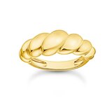 Thomas Sabo TR2494-413-39-54 Ring - organische Formen vergoldet Damen