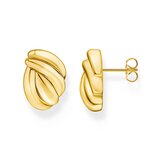 Thomas Sabo H2327-413-39 Ohrstecker organische Formen vergoldet klein Damen
