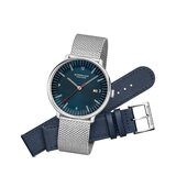 Mondaine MLE.41240.LQV.SET Mens Watch Doppio 41mm 5ATM 