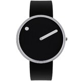 Picto 43370-0120S Black Silicone 40mm 5ATM 
