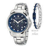 Maserati R8851121016 Successo Chronograph 44mm 5ATM