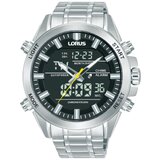 Lorus RW663AX9 Mens Watch Analog-Digital Alarm Chronograph 45mm 10ATM 