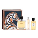 Hermes Terre D'Hermes Pure Parfum Zestaw upominkowy, parfum 75 ml + parfum 15 ml + Shower Gel 40ml