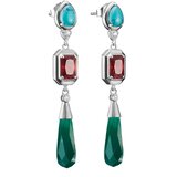 Thomas Sabo H2332-405-7 Earrings Colorful stones Elyndra 50,0 mm Ladies