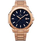 Paul Rich PR-46698 Mens Watch Mercer Aventurine Rose Gold Blue 40,5 mm 5ATM 